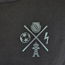 Sweatshirt Unisex "Tradition, Stadt, Verein" schwarz