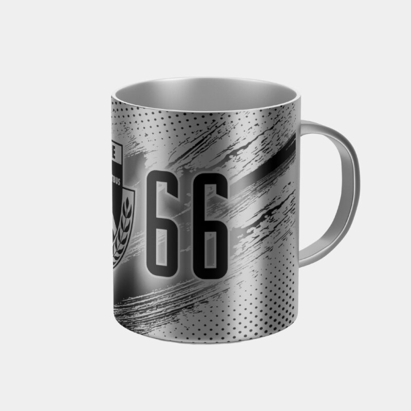 Tasse Edelstahl 