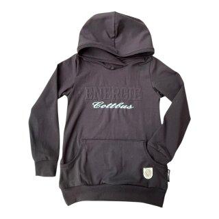 Hoodie 3D "Energie" 164 Schwarz-Schwarz