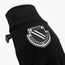 Softshell-Handschuhe Logo schwarz-weiß XL