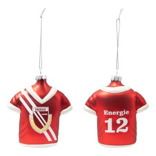 Christbaum-Anhänger Trikot 2er Set