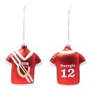 Christbaum-Anhänger Trikot 2er Set