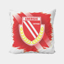 Kissen "Zwei-Streifen" Logo