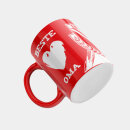 Tasse "Beste ...." rot-weiß