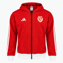 Adidas Freizeitkapuzenjacke rot 26/27