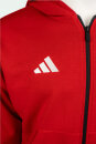 Adidas Freizeitkapuzenjacke rot 26/27