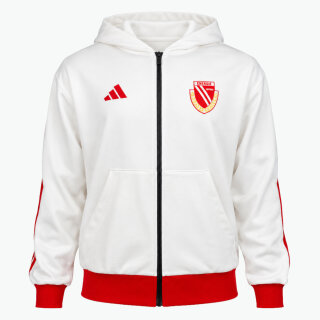 Adidas Freizeitkapuzenjacke weiß 26/27