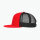 Truckercap rot-schwarz Logo Energie